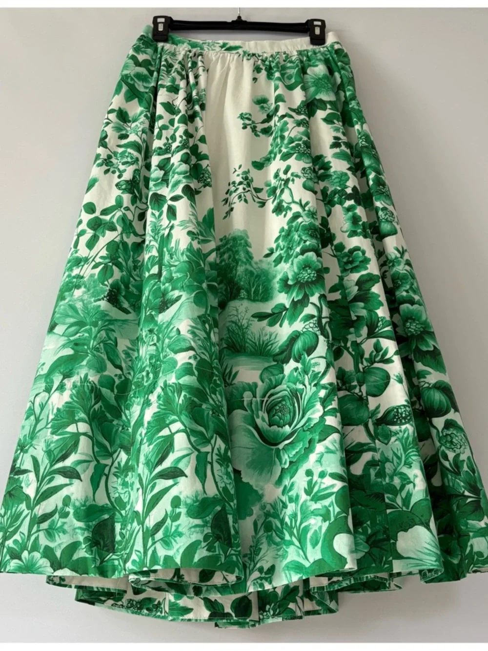NEW Anthropologie Maeve The Jacie Poplin A-Line Floral Scenic Maxi Skirt, S - Picture 7 of 14